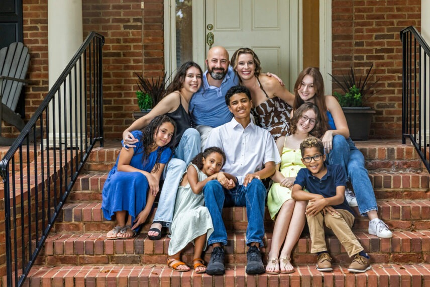 large blended family to illustrate the importance of estate planning for blended families